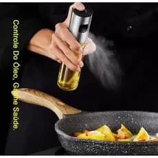 100Ml Spray Pulverizador Vidro Borrifador Azeite Vinagreessenciais De Cozinha