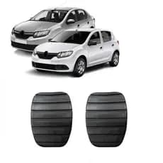 Par Capas Pedaleiras Pedais Sandero Logan Duster