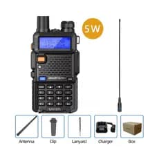 Rádio Comunicador Ht Dual Band Uhf Vhf Uv-5r