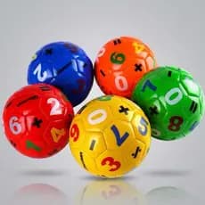 Mini Bola de Futebol Colorida Infantil Brinquedo Esportivo para Crianças Bola Pequena (Bola-002)
