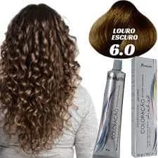 Coloração 6.0 Louro Escuro Mairibel / Hidratycollor 60g - Tinta para cabelo Hidratylife Maribel - Profissional 60gr