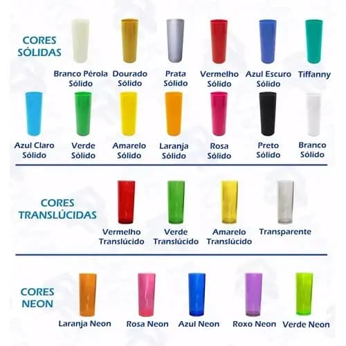 Kit 80 Copos long drink - Lisos Sem Estampa Aceita Personalizar No Transfer Ou Silk - Para Festas, Lembrancinhas, Baladas, Eventos, Casamentos, Aniversários, Churrasco Promoção