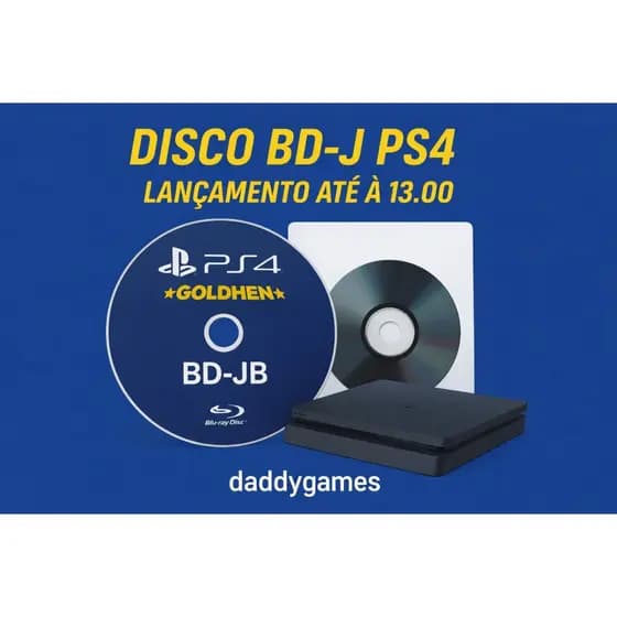 Lançamento!!!! Disco De Desbloqueio Bd-j Ps4. Kit Bdj Firmware 9.00 À 13.00