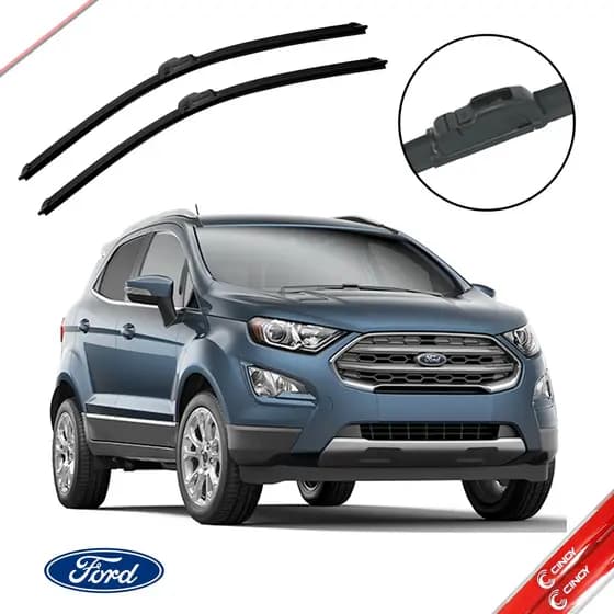 Par Paleta Original Ford Ecosport 2018 2019 2020 2021 2022 2023 Limpador Parabrisa Dianteiro Palheta