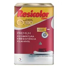 Tinta Fosca Super Acrílico 18lt Linha Ouro Premium Resicolor
