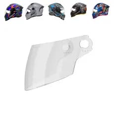 Viseira Protork Original para capacete modelo Steath 2,0mm transparente
