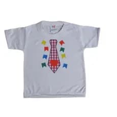 Camiseta Infantil Festa Junina Menino Arraiá