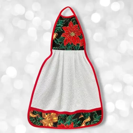 Bate Mão Atoalhado Estampa De Natal - 1 Unidade