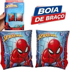 Boia Infantil Homem Aranha Braço Inflável Crianças 3 a 6 Anos | Bestway