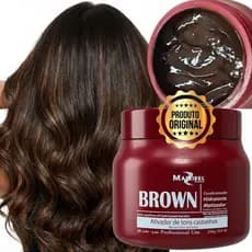 Matizador Ativador de Tons Cabelo Castanho e Marrom Máscara 250g | Garanta Já