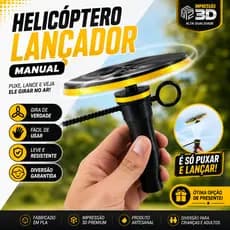 Girocópteros Brinquedo Infantil Lançador Disco pião gira gira Voador Flying Spinner