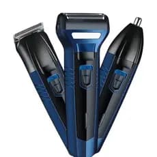 3 Maquina De Barbear Aparador Pelos Masculino 3x1