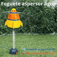 Brinquedo Foguete Aspersor Água Infantil Fantasma Voador Magueira De agua Diversão no Verão Crianças