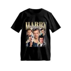 Camiseta Cantor Pop Harry Styles Watermelon Sugar One Direction Estilo Vintage Bootleg Estampada