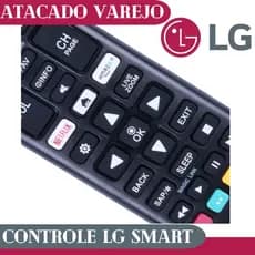 Controle Lg Smart Tv Botão Netflix e Amazon 8204
