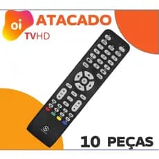 10 Controle Remoto Receptor Oi Tv Hd Universal Banda K.U 8116