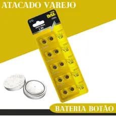 Bateria De Relógio Lr41/ Lr1130/ lr66/ Lr621/ lr44/ Cr2032/ Cr2016/ Cr2025 /23A /27A