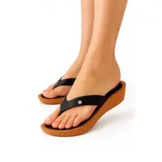 Sandalia Feminina Tamanco Feminino Ortopédica Anabela Macia Esporão Estilo ch01