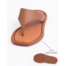 Sandalia Rasteirinha Feminina Flat Leve e Confortável Chinelo nuvem Chinelo casual CH17