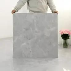10 Placa Adesiva Vinilico Piso Chão Impermeável 60X60cm Luxo