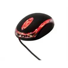 Mouse USB Óptico Com Led Exbom