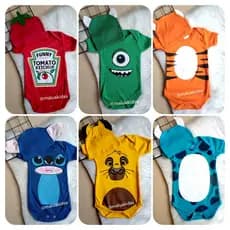 Body Temático com Toca Bebê Infantil/Mesversário Escolha o Modelo