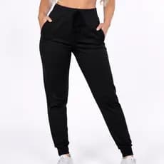 Calça Moletom Feminina Calça Jogger Aveludada Confortável Quentinha Calça Feminina Moletom Calça Moletom Com Punho