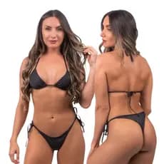 Biquíni Cortininha de Amarração - Elegância e Conforto. Proteção UV