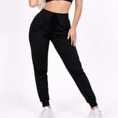 Calça Moletom Feminina Flanelada Com Bolso Quentinha