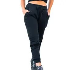 Calça Jogger de Moletom Feminina com Bolso