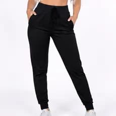 Calça Moletom Feminina Flanelada Com Bolso