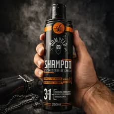 Shampoo Escurecedor Dom Pelo 3 em 1 – Elimine os Fios Brancos em Apenas 5 Minutos!