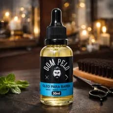 Óleo para Barba Dom Pelo 30ml Hidratação e Brilho Natural