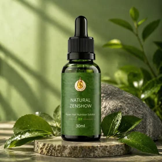 Óleo Essencial ZenShow Para Crescimento de Cabelos Capilar Tração Louco Gengibre Selvagem Prevenir Alopecia 30ml