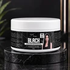 Máscara Matizadora Black 300g | Ativador de Tons Pretos | Intensifica, Hidrata e Realça o Brilho