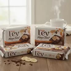 4 Torradas de Cacau Lev Marilan Fitness 110 g. Envio Imediato Promoçao