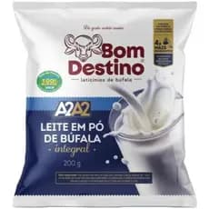 Leite Em Pó A2a2 Integral De Búfala 200g Bom Destino