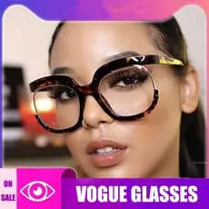 Moldura Metálica Personalizada De Alta Qualidade Estilo Coruja Mulher Homem Retro Cool Anti-blue Eyeglasses