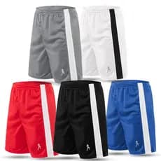 Kit 5 bermudas Shorts masculino Academia Esportivo FAixa