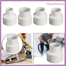 [Flourishroly6] Redutor De Extrator De Carpintaria Adaptador De Mangueira De Vácuo Acessórios De Fixação De PVC 50 Mm A
