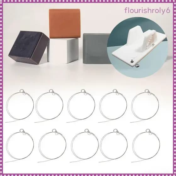 [Flourishroly6] Fios Para Cortador De Sabão , Mesa De Corte Resistente E Durável , Suave , Vela , Ajustável , De Reposiç