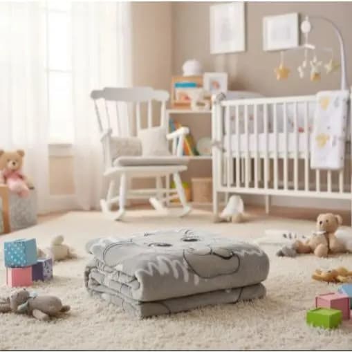 Cobertor Bebe Neutro Antialergico Macio Mantinha 110cmx90cm Elefante