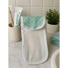 Porta Escova e Pasta de Dente Porta Higiene Impermeável Nécessaire Bolsinha Bolsa Organizador Viagem