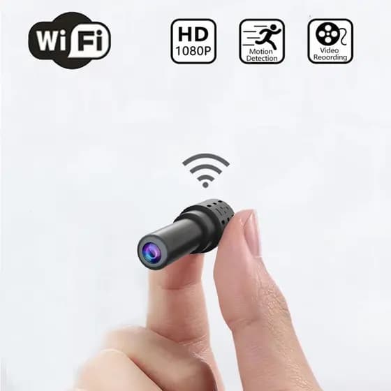 Câmera De Segurança Para Furo De Olho De Porta 1080P HD De Grande Ângulo FishEye Mini Peephole Door Wifi Web Cam Camara
