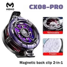 MEMO CX08 Pro Celular ICE Semicondutor Magnético Congelado PUBG Game Cooler Para IOS Universal Phone Cooling Radiator
