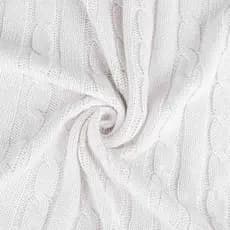 Tecido Trançado Malha Tricot, Para Artesanato 90x100cm