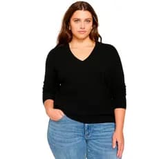 Suéter Blusa Trico Plus Size Lã Tricot Feminino
