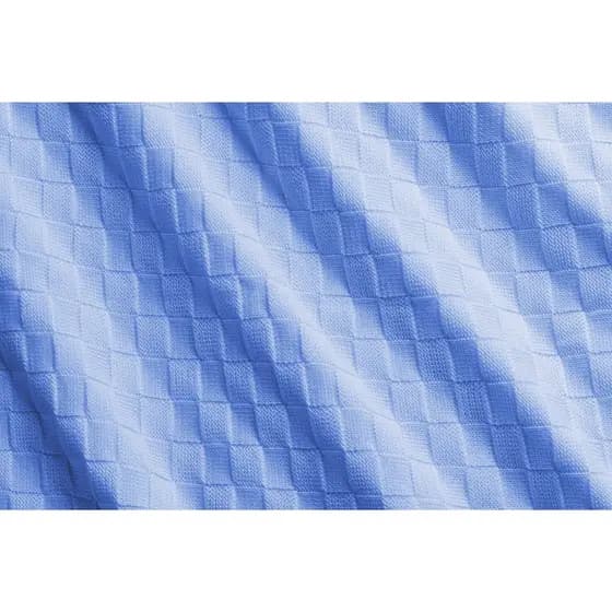 Tecido malha para artesanato por metro tricot quadradinho atemporal classico quarto de bebê 100X90cm