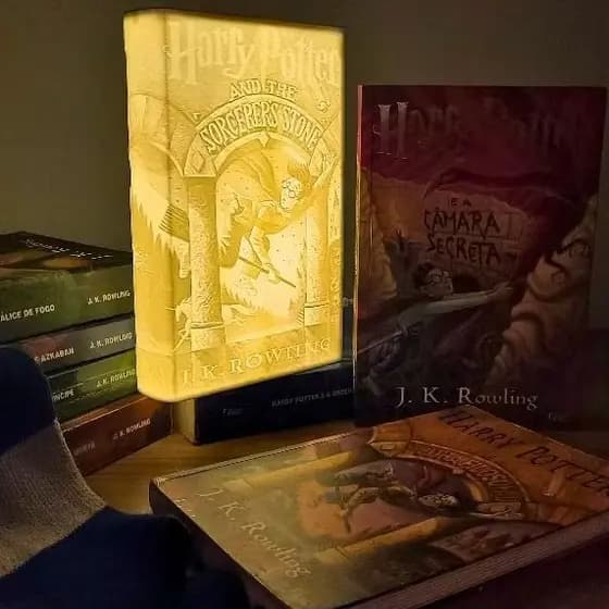 Luminária Coleção Saga Harry Potter