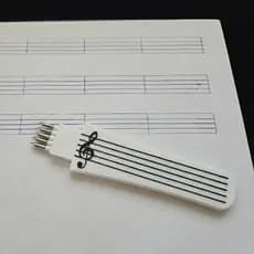 Rastrum para Desenhar Linhas de Partitura e Tablatura – Acessório para Música